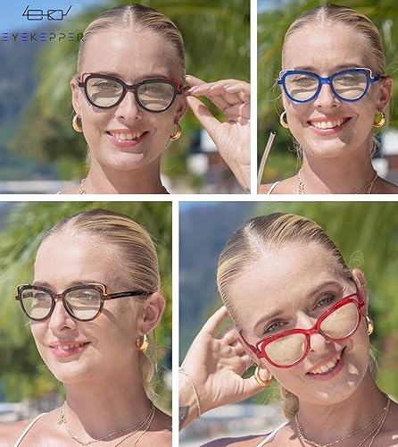 Miniatura 2 de Eyekepper Paquete de 5 lentes de lectura para mujeres con diseño de ojo de gato