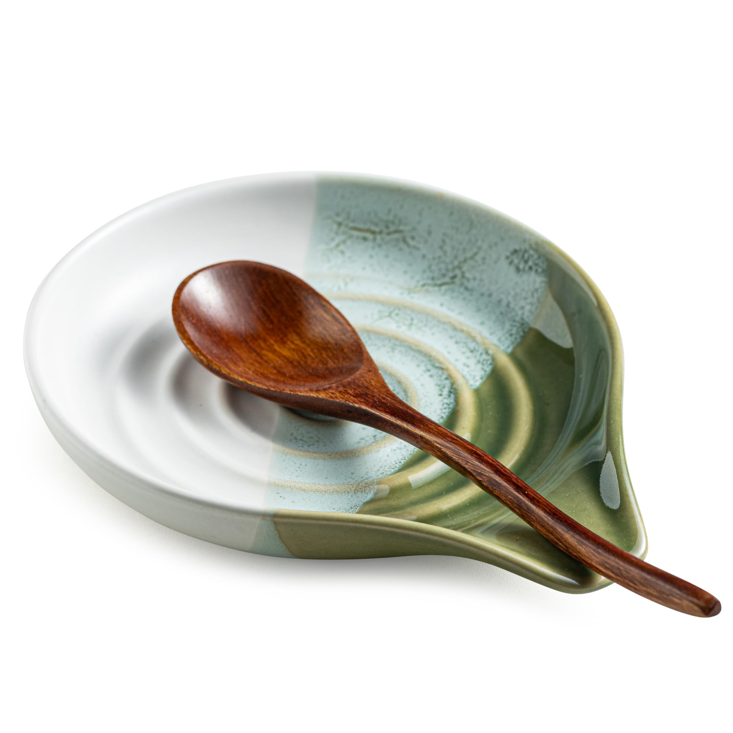 Large Ceramic Spoon Rest - Heat Resistant & Dishwasher Safe -20 Large Ceramic Spoon Rest - Heat Resistant & Dishwasher Safe -20