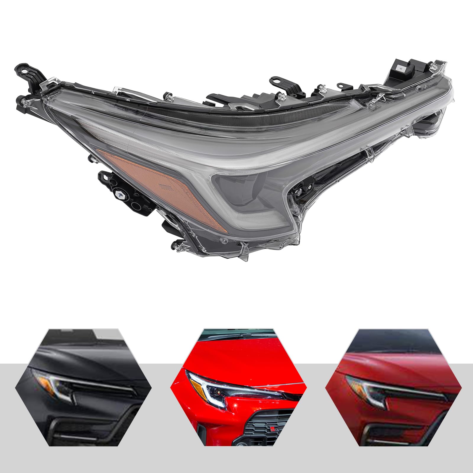 Amazon.com: Passenger Side Headlight Compatible With 2023