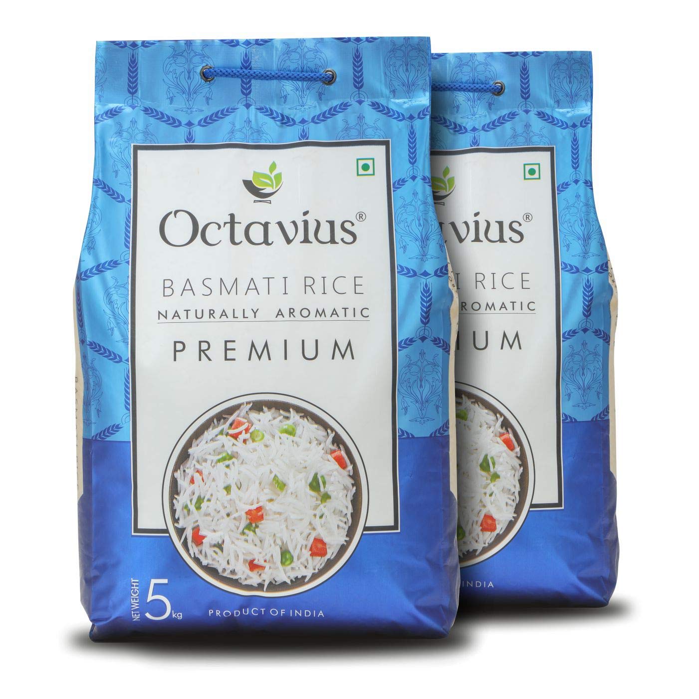 Octavius Premium Basmati Rice | Authentic and Aromatic Biryani Rice | Extra Long Grains - 5 Kg (Pack OF 2) (B08R7L25TV) Amazon Price History, Amazon Price Tracker
