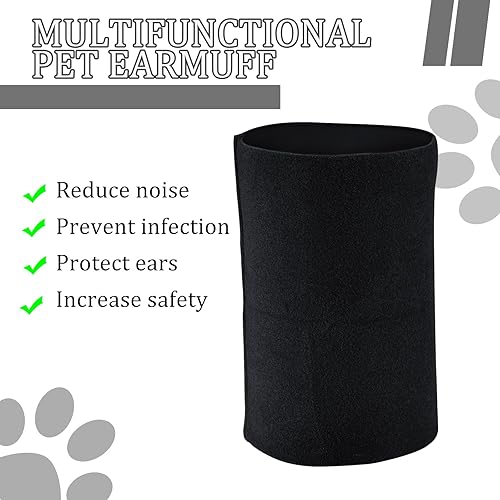 Miniatura 3 de Cubiertas silenciosas para los oídos para perros, para protección de oídos, orejeras calmantes para perrosgatos, capucha para aliviar la ansiedad,