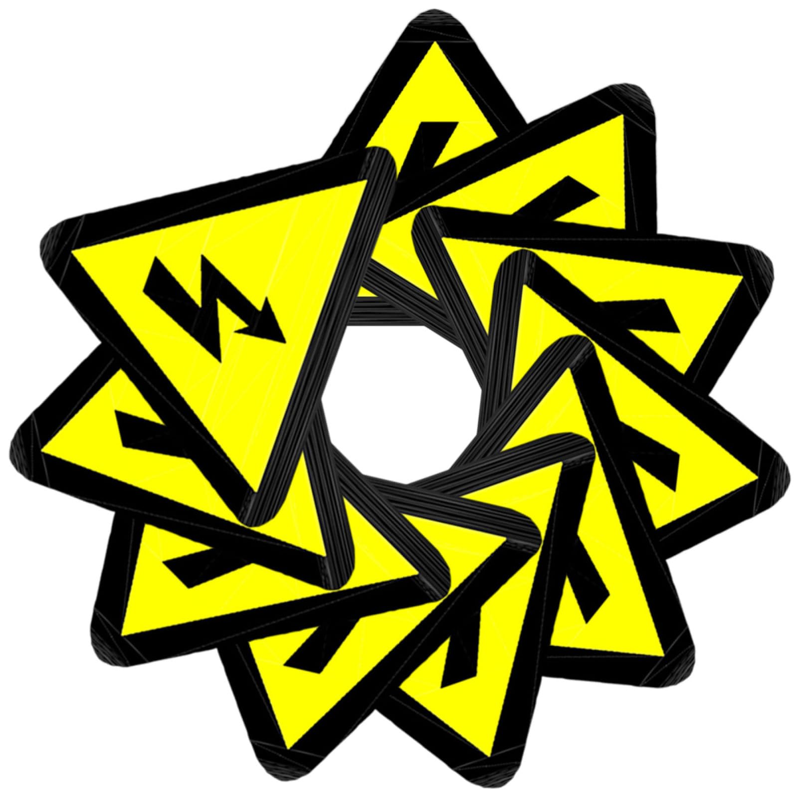 GALPADA Autocollants D'avertissement Haute Tension Jaune Lot de 25 en Adhésif Signalisation de Sécurité pour Équipement et Boîte Électrique pour Garage et École