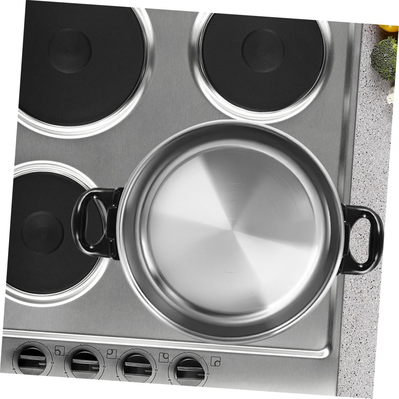 4pcs Pressure Cooker Handle Replacement Scalding Side Pot Handles for Steamer and Sauce Pan Cookware Accessories Black