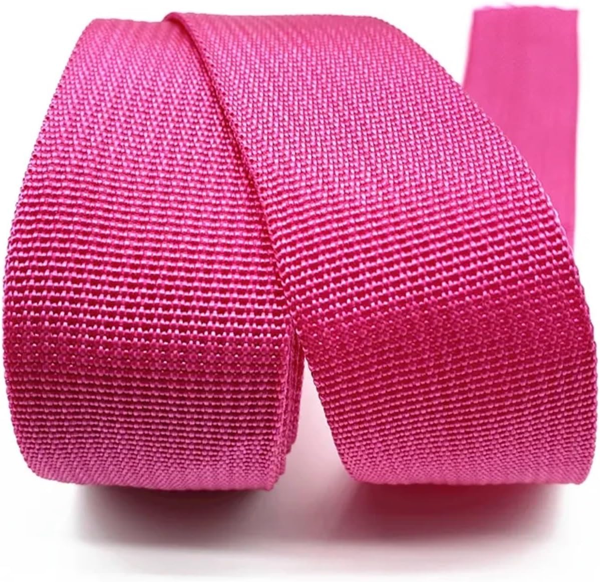 Nylon Webbing Belt，Heavy Cotton Webbing， 5 Yards 38mm Canvas Ribbon Belt Bag Webbing Nylon Webbing Pet Webbing Knapsack Strapping Sewing Bag Belt Accessories Webbing Strap