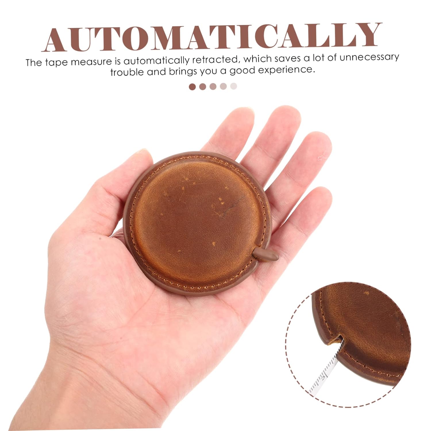 Professional Retractable Tape Measure Digital Display Mini Ruler for Sewing