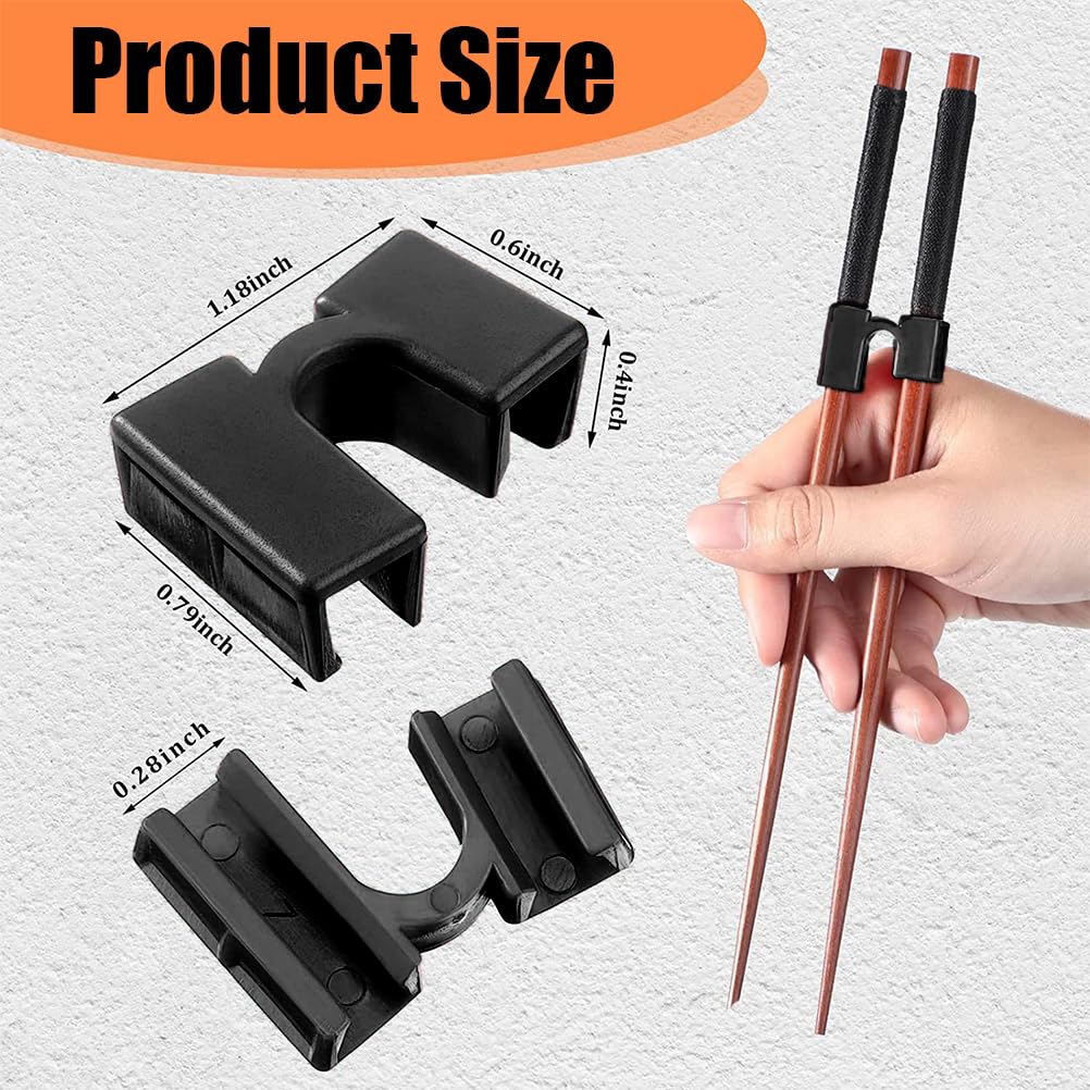 Aiutante Per Bacchette Cinesi - 5 Pezzi, Allenatore Per Adulti E Bambini, Plastica