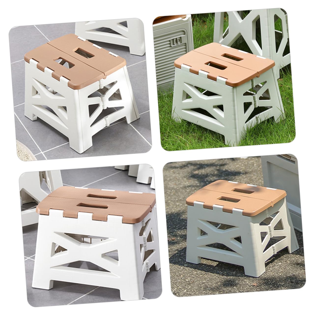 TOYANDONA Portable Folding Stool Lightweight Camping Chair for Outdoor Activities Convenient Beach Fishing Seat Compact and Space-Saving Design for Travel and Backpacking