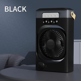Portable Air Conditioner Desktop Cooling Fanwith 3 Speed 120°Adjustable and Light Quiet Evaporative Air Cooler for Bedroom,Office, Camping