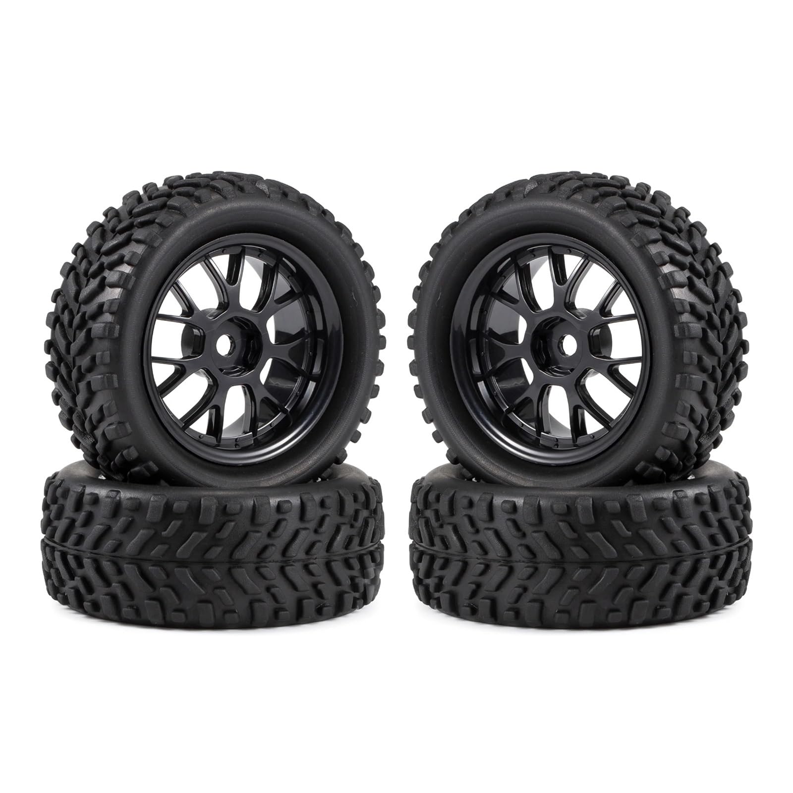 RC Coche NeumáTico Piezas para Wltoys 144001 para Tamiya para MJX para Hyper Go 14210 14209 1/14 1/16 1/10 4 Piezas 1,9 Pulgadas 76 Mm Neumáticos Ruedas Llanta RC Coche para Buggy