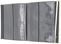 Vista 8 de 3 Inch Mini Photo Album, Cotton and Linen 208 Pockets Album for Fujifilm Instax Mini 1211 and Mini Series 3in Photos, Movie Tickets, Business Cards