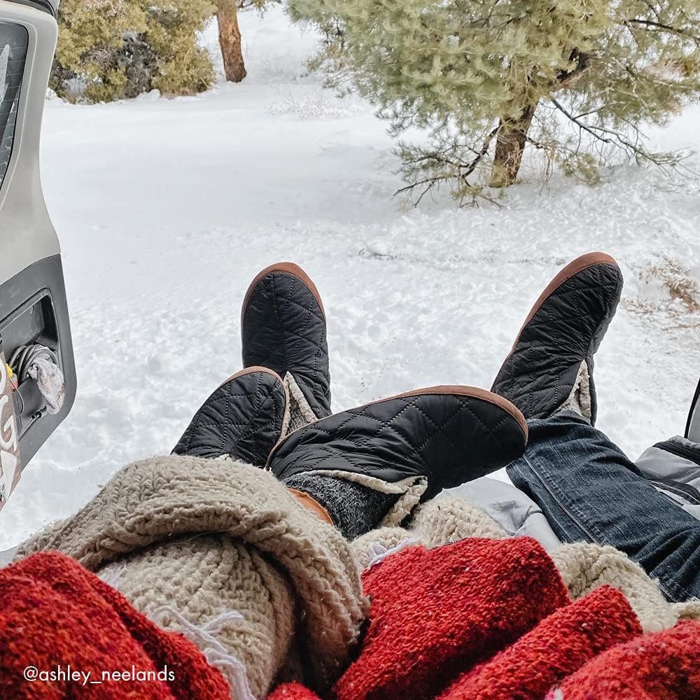 Dearfoams womens Heritage Warm Up Bootie - Image 4