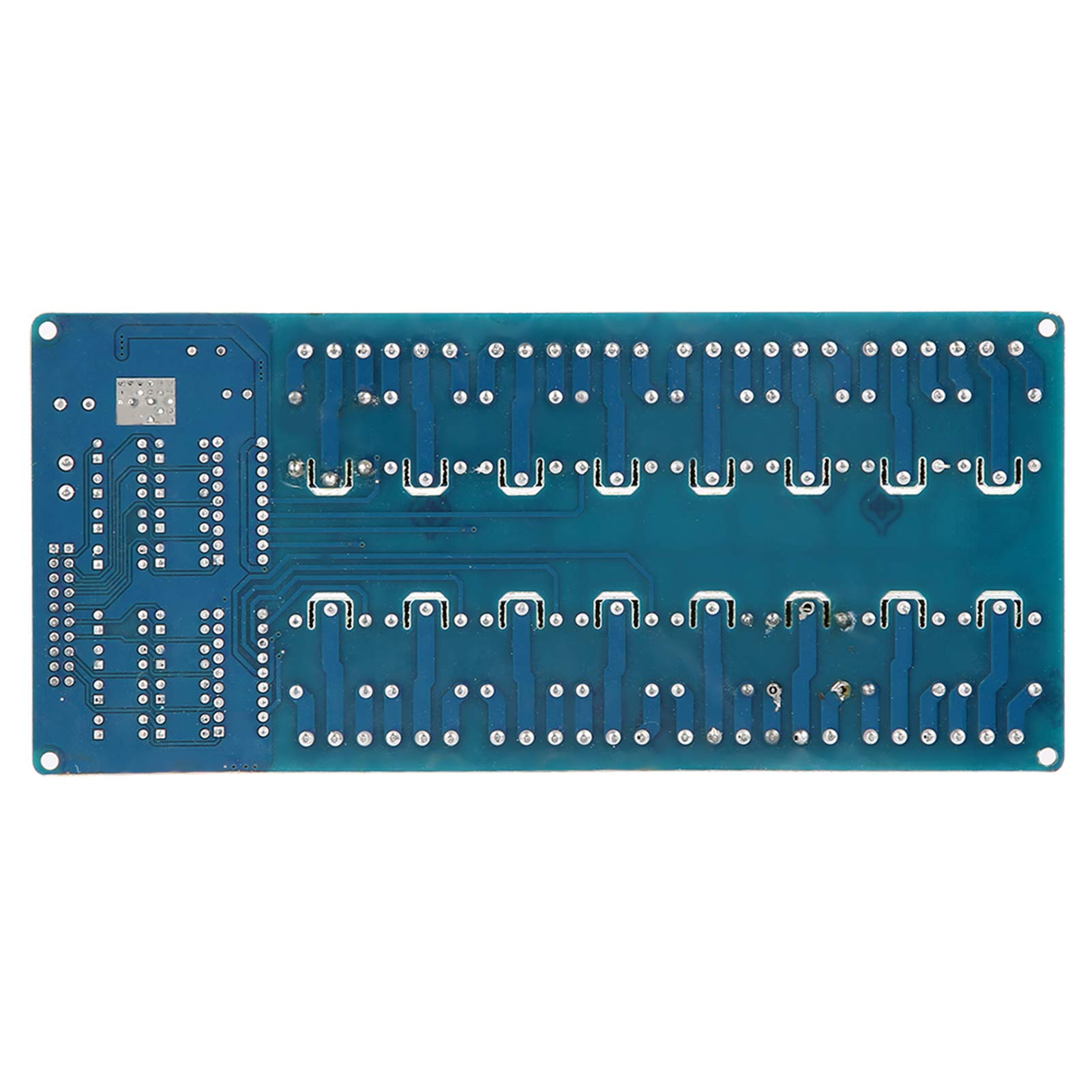 Placa de relé de disparo de nivel bajo Módulo de relé de 16 canales 12 V con protección de optoacoplador Disparador de nivel bajo