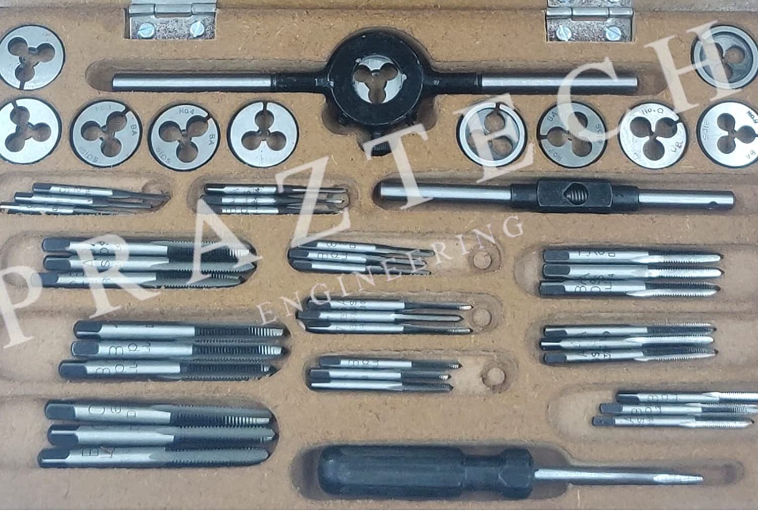 Tarauds et filières 0-10 BA : le coffret d'outils indispensable pour l'horlogerie de précision