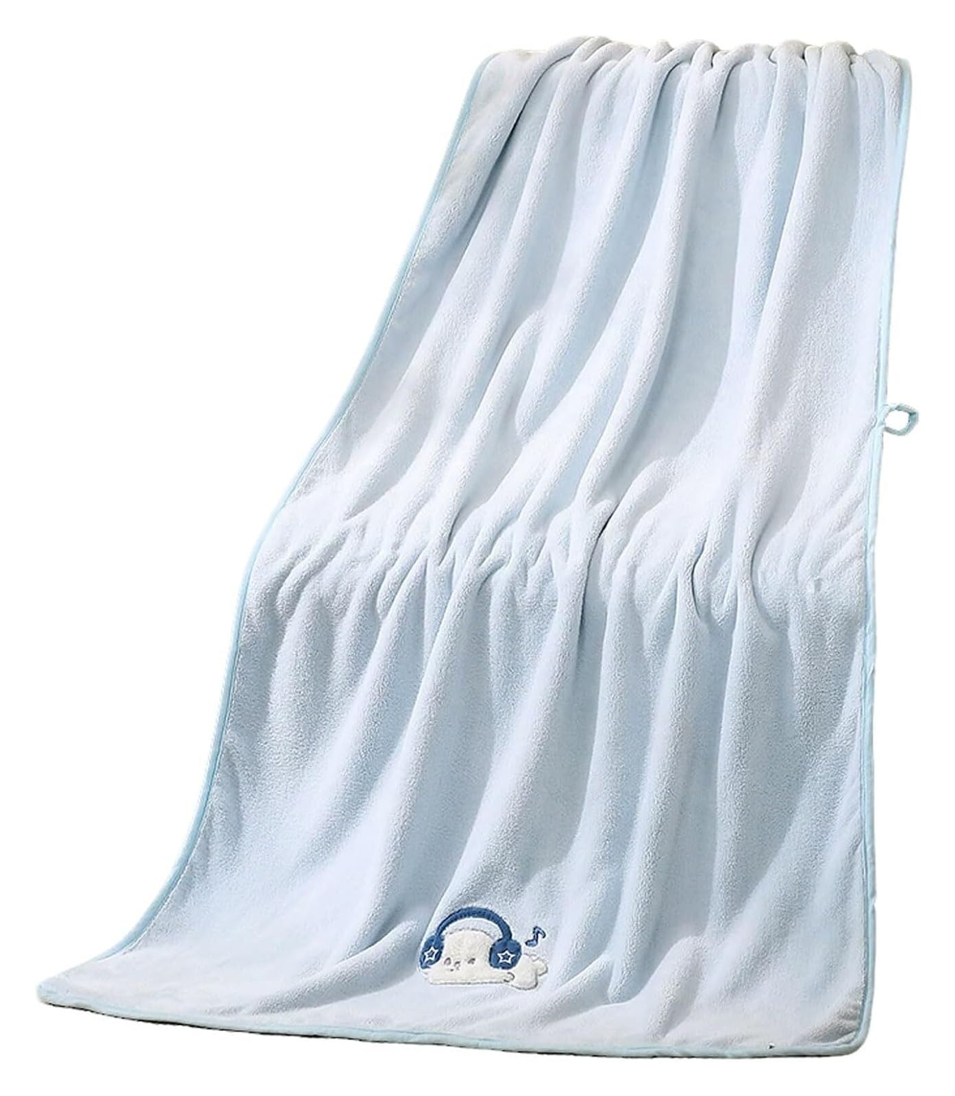 Giveduno Coral Fleece Bath Towel