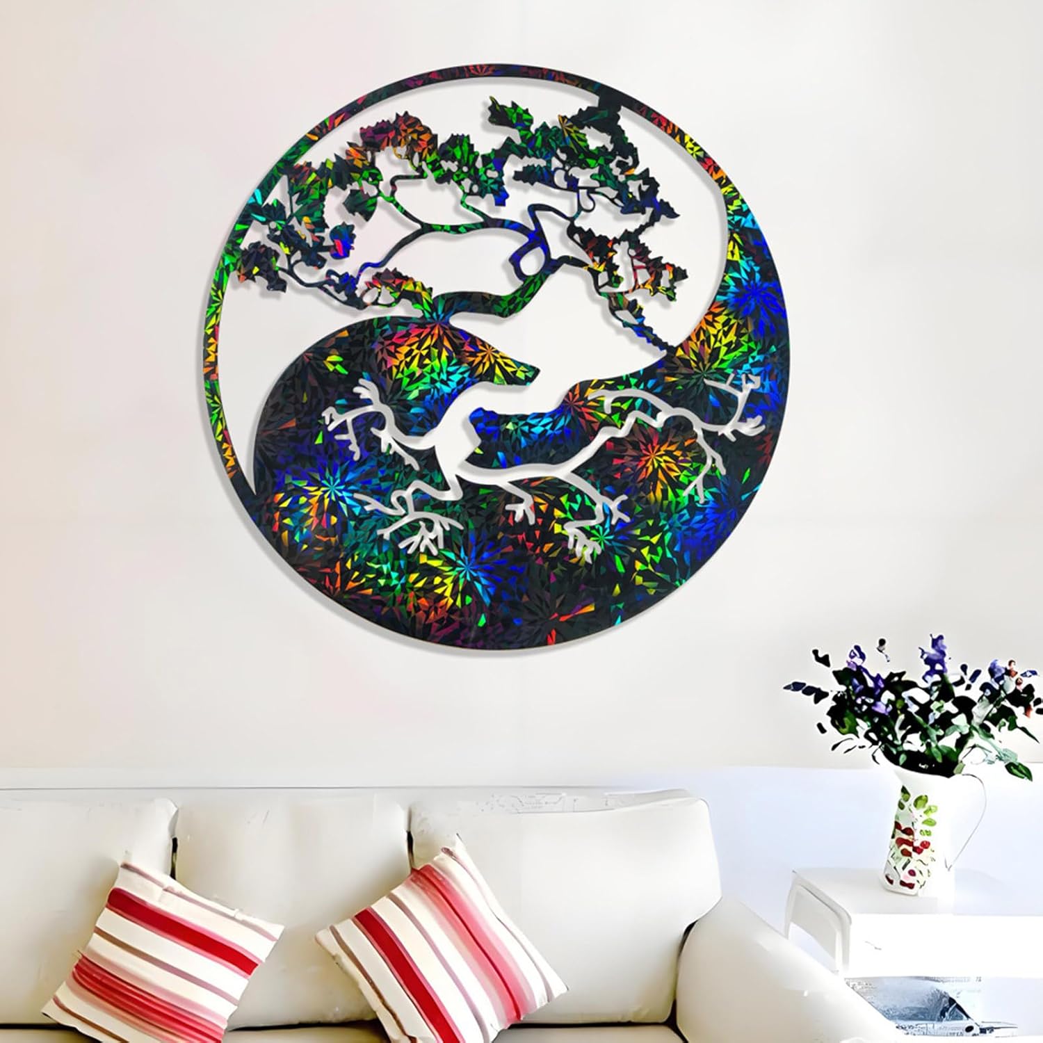 丸い木の壁飾り用シリコンモールド。ユニークで丈夫で使いやすいエレガントなデザイン。