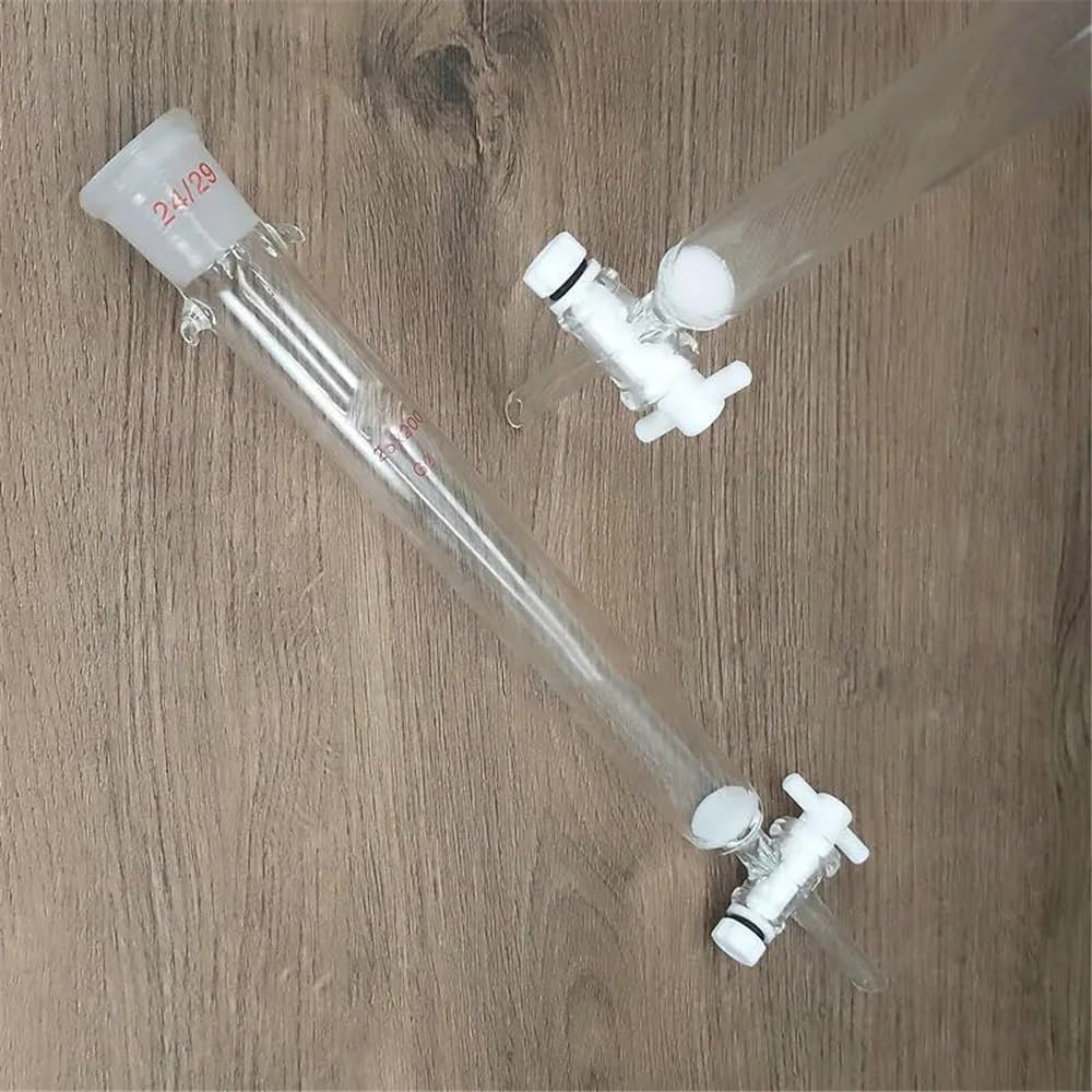 Équipements et fournitures de laboratoire Colonne de laboratoire à piston en PTFE, calibre 24#, 1 pièce, avec noyau sable