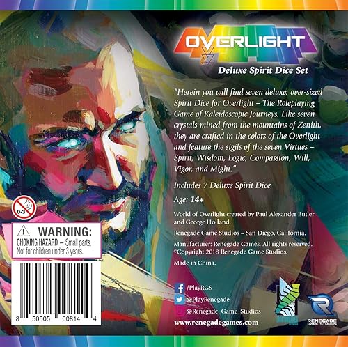 Miniatura 2 de Renegade Game Studios Overlight RPG Deluxe Spirit - Juego de dados