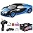 Remote Control Car RC Drift Car 2.4GHz 1:24 Scale 4WD 15KM/H High Speed Model Vehicle with LED Lights Drifting Tire Racing Sport Toy Car for Adults Boys Girls Kids Gift 2Pcs Rechargeable Batteries