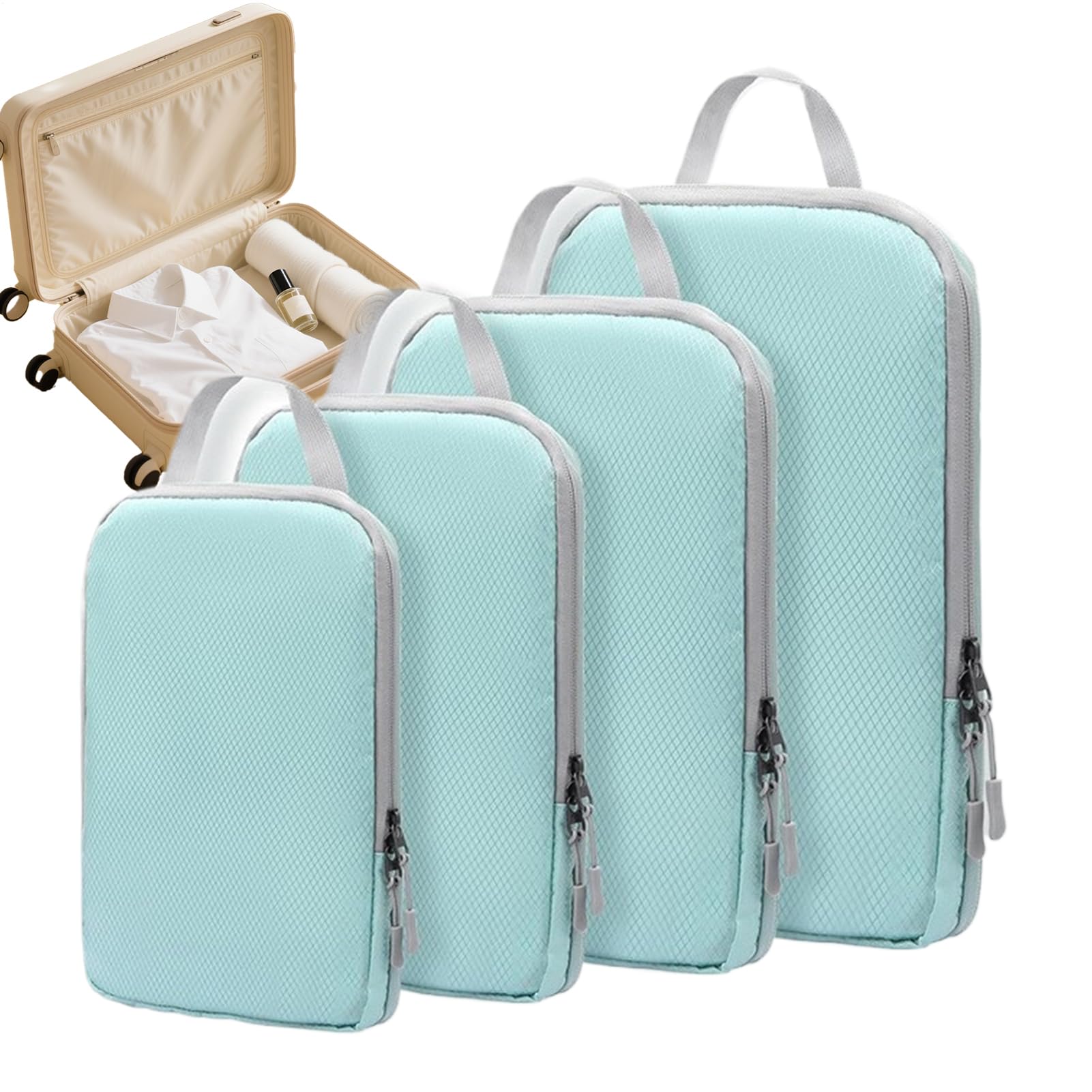 Sacs compression pour valise fini le désordre en voyage 4pc