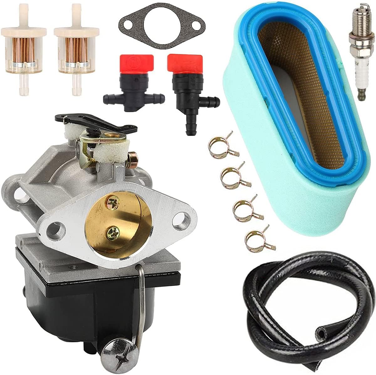ZAMDOE 640065 640065A Carburetor for Tecumseh OHV110 OHV115 OHV120 HV125 OHV130 OVH135 OV358EA 13.5HP 14HP 15HP Lawn Mower Engines