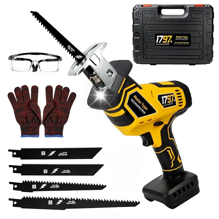 Brushless Cordless Reciprocating Saw for Dewalt