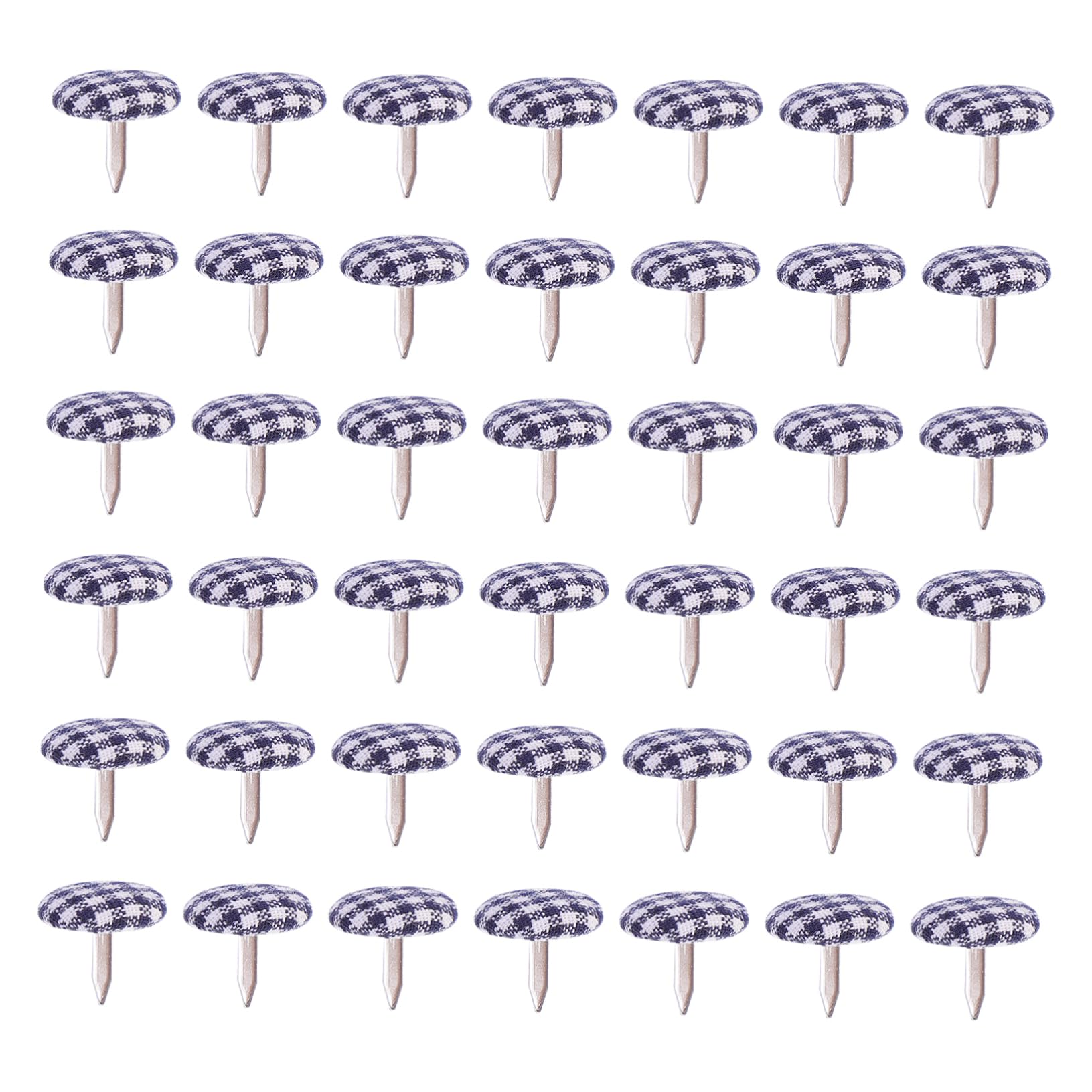NUOBESTY 50pcs Two-legged Nails Two-legged Rivets Diy Bag Supplies Trustworthy Supplies Double-legged Nails Diy Craft Supplies Diy Craft Brads Lattice Spikes Earrings Cloth