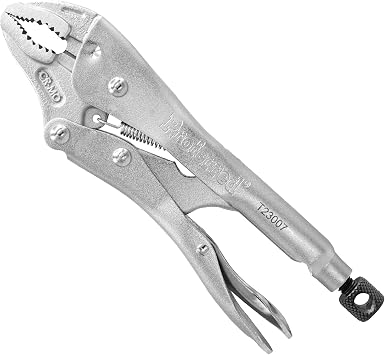 T23007, Curved Jaw Locking Pliers, 7"