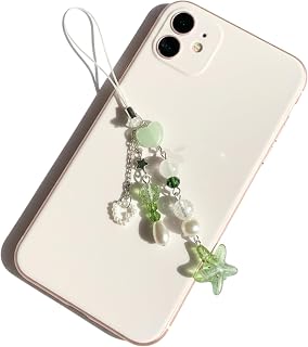 SNOWY SHOP Korean Silver Bow Phone Charm – Cute Heart & Starfish Pendant | Aesthetic Korean Mobile Chain, Bag Hanging & Ke... Price In India