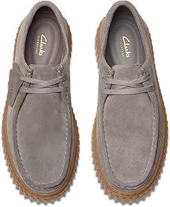 Amazon.com | Clarks Men's Torhill Lo Oxford, Grey Suede, 12 | Oxfords