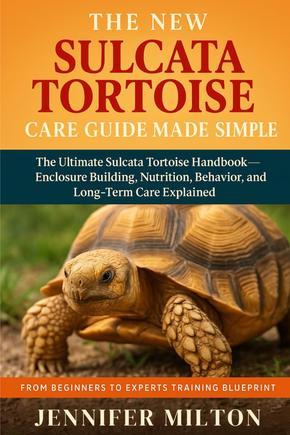 THE NEW SULCATA TORTOISE CARE GUIDE MADE SIMPLE: The Ultimate Sulcata Tortoise Handbook— Enclosure Building, Nutrition, Behavior, and Long-Term Care Explained