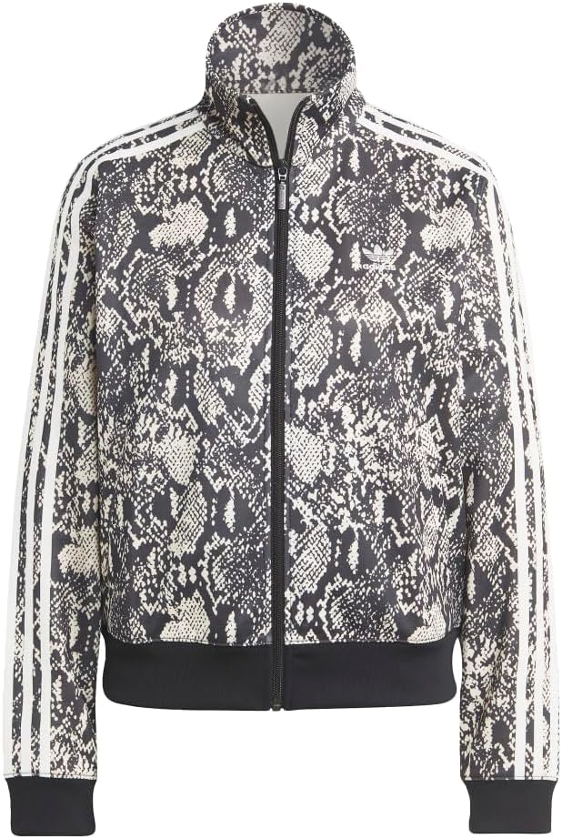 adidas Originals Women's Python Allover Print Track Jacket, Medium
