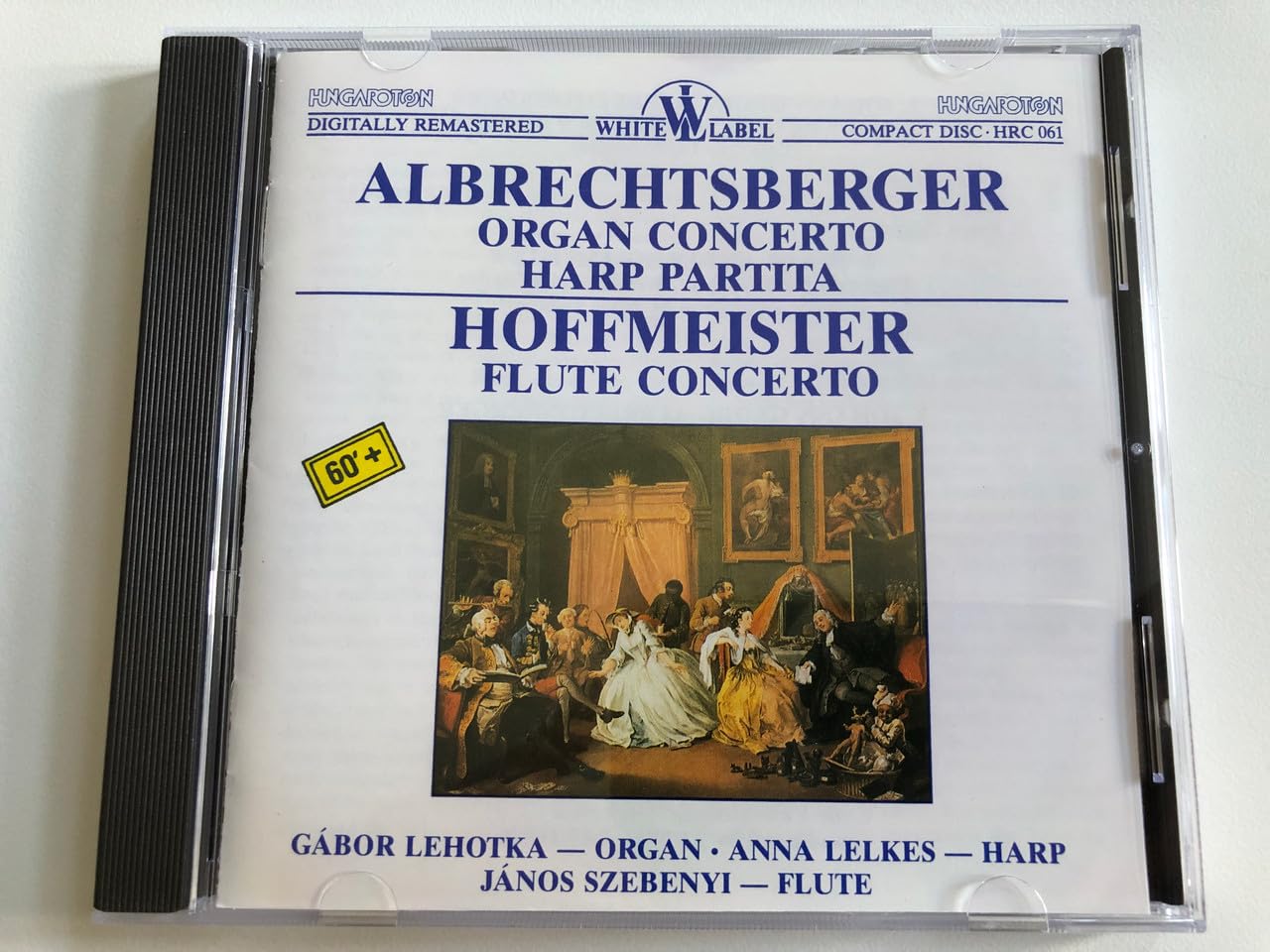 Organ Concerto Partita Flute Concerto [Audio CD] Johann Georg Albrechtsberger and Franz Anton Hoffmeist