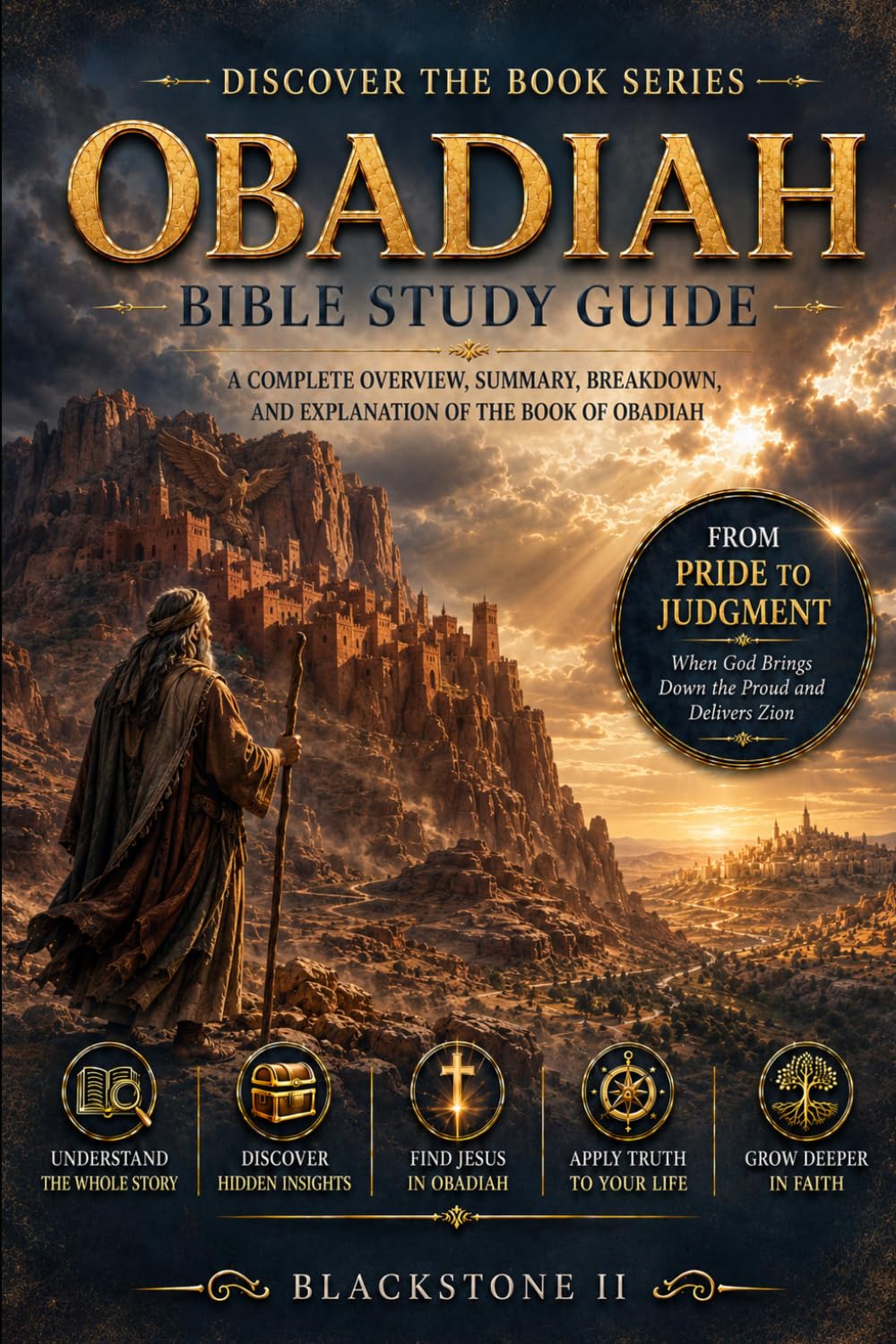 Obadiah Bible Study Guide: A Complete Overview, Summary, breakdown, and Explanation of The Book of Obadiah (Discover The Book Series)