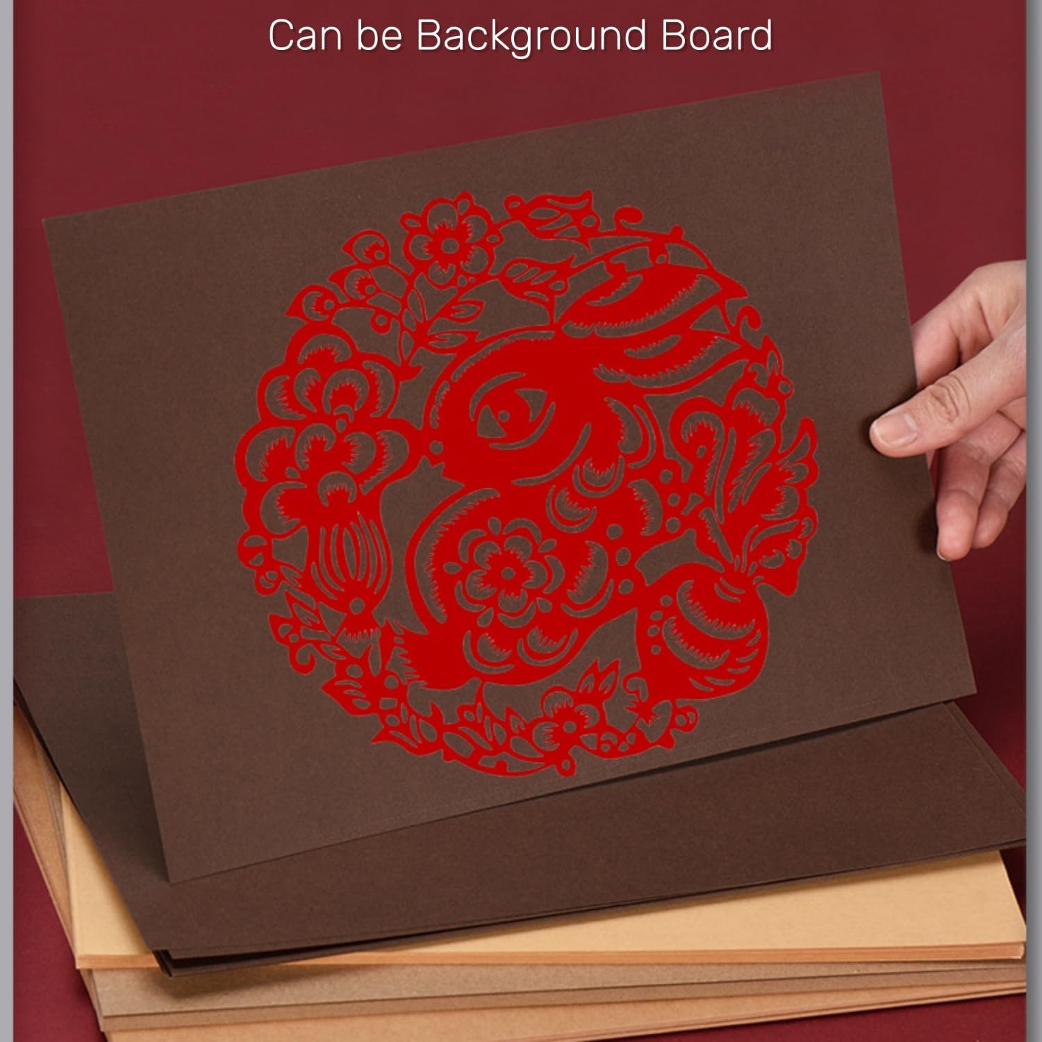 KYMY Brown Colored Cardstock Paper, 30 Sheets A4 Heavy Weight Card Stock 92lb/250gsm, 5 Assorted Brown Shades Thick Cardstock for Crafts, Card Making, Invitations, Scrapbooking, Printing, DIY Project