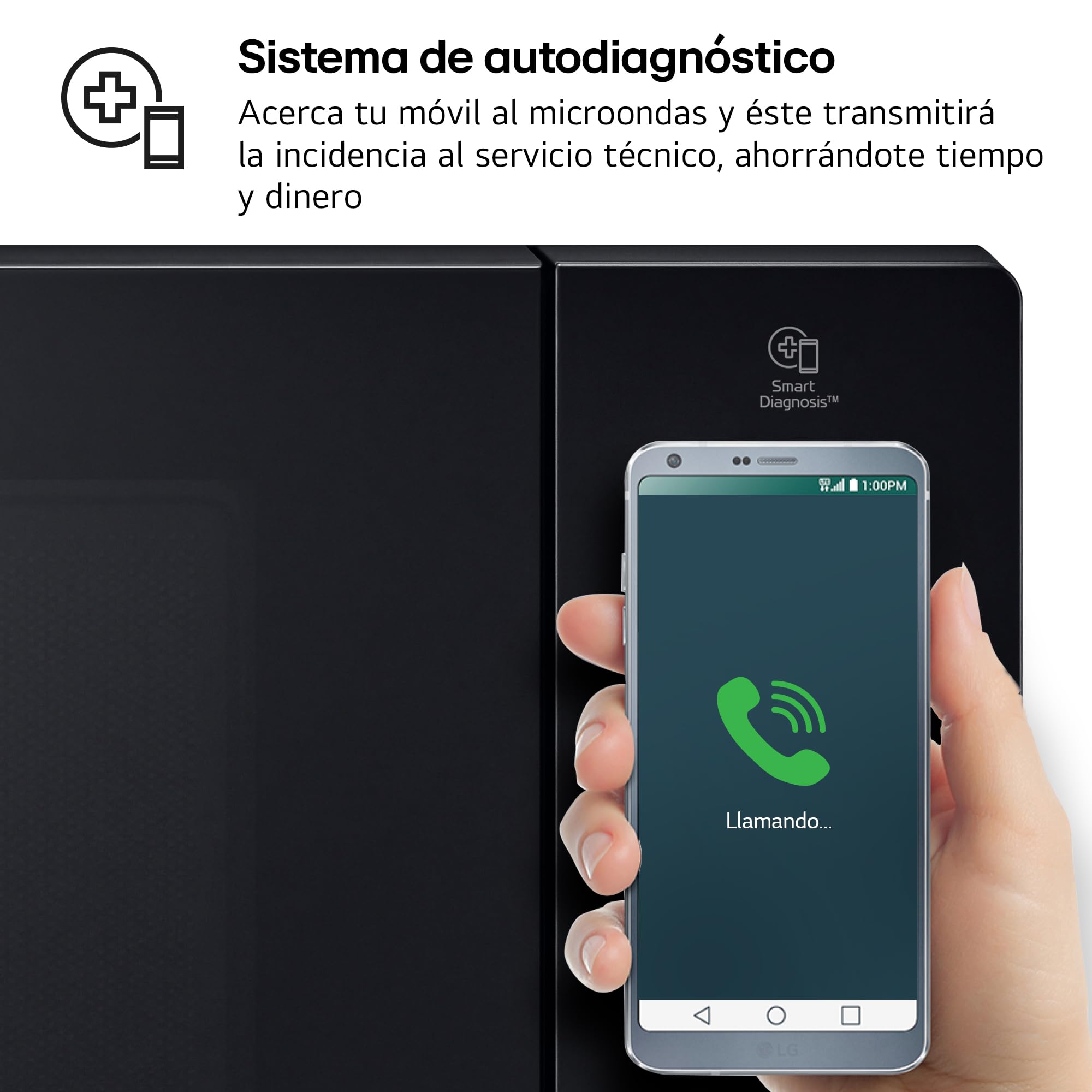 LG MH7032JAS Microondas Con Grill 30L 900W Negro