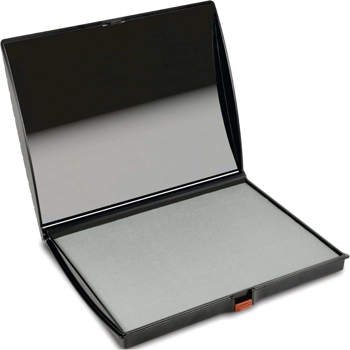 AS-SHI0940209 Large Dry Stamp Pad, Felt Pad, Ready for Inking, Plastic Cover, S4, 5" x 7"