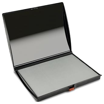 Shiny AS-SHI0940209 Large Dry Stamp Pad, Felt Pad, Ready for Inking, Plastic Cover, S4, 5" x 7"