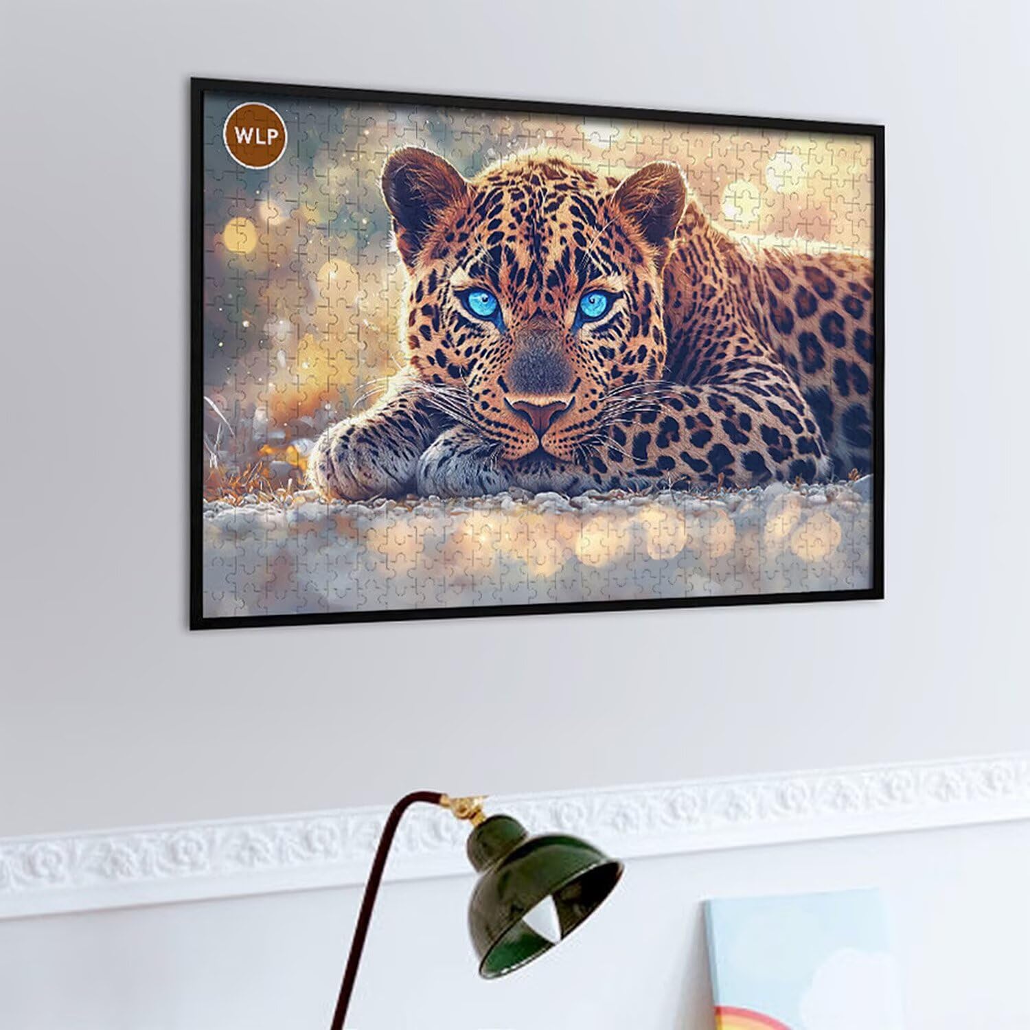 1500 Pezzi di Puzzle, ghepardo1500 Pezzi di Puzzle per Adulti, Regalo di Anniversario, Regalo di Natale, Decorazione Della Casa, Prevenzione Della Degenerazione Cerebrale Negli Anziani v-543