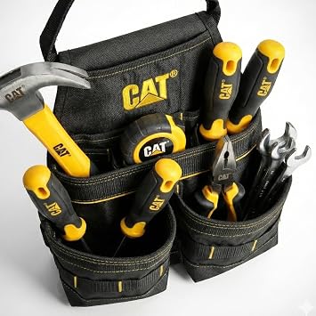 CAT DA980569NJ Kemer Askılı Ağır Hizmet Bel Alet Çantası