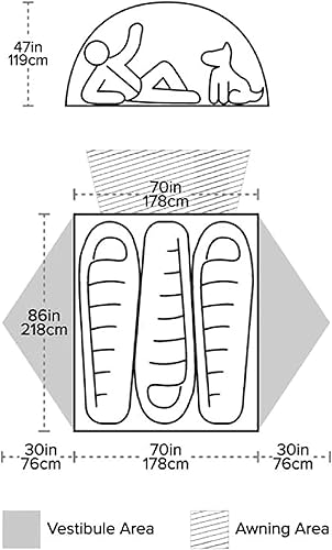 Miniatura 7 de Big Agnes Tienda de campaña Salt Creek SL