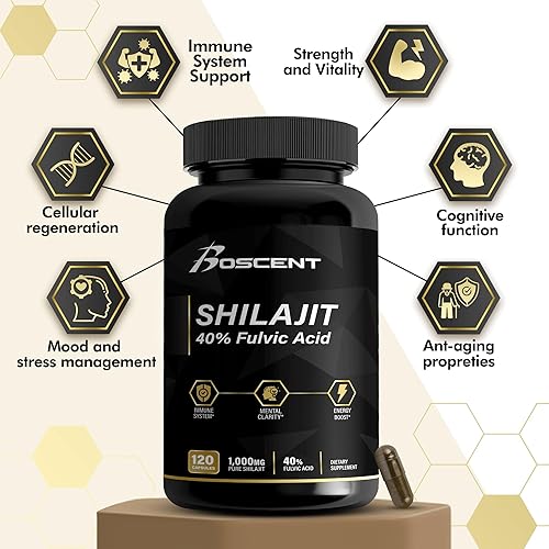 Miniatura 7 de Paquete de fuerza y energía HMB y Shilajit