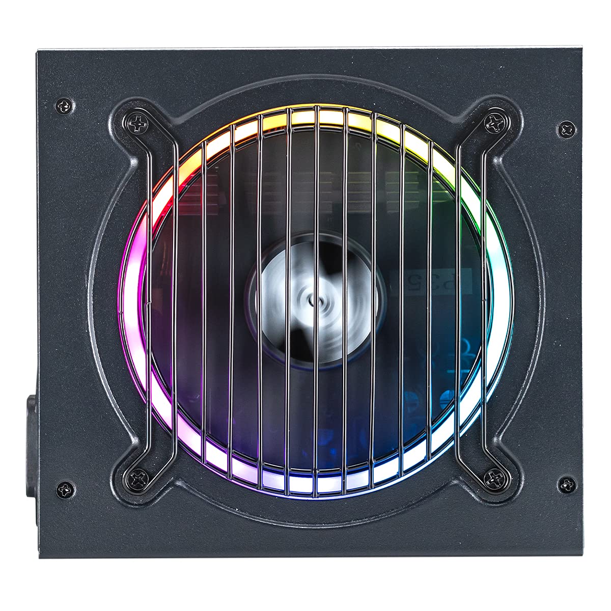 UNYKAch ATX ATILIUS 650W Czarny Full Modular Zasilacz ATX z oświetleniem RGB, wydajność 90%, wentylator 120 mm, bardzo cichy i zabezpieczenie nadprądowe