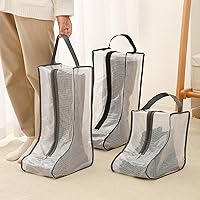 BURBERRY ブラック/ホワイト ブーツ 収納袋付き