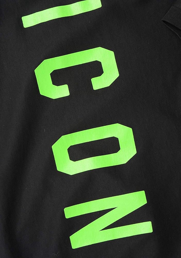 DSQUARED2 Mens S74GD0493 T-Shirt in Green/Black : Amazon.co