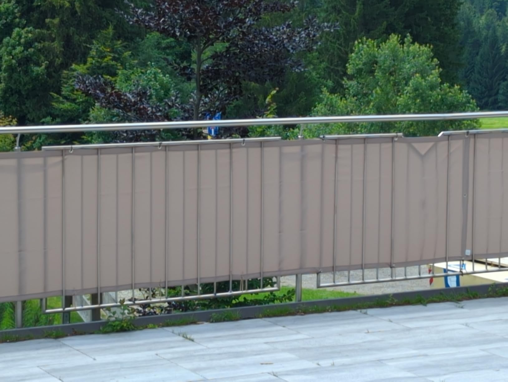 Balkon Sichtschutz Aus HDPE – 195x1100 Cm, Wetterfest & Blickdicht Für Terrasse & Garten
