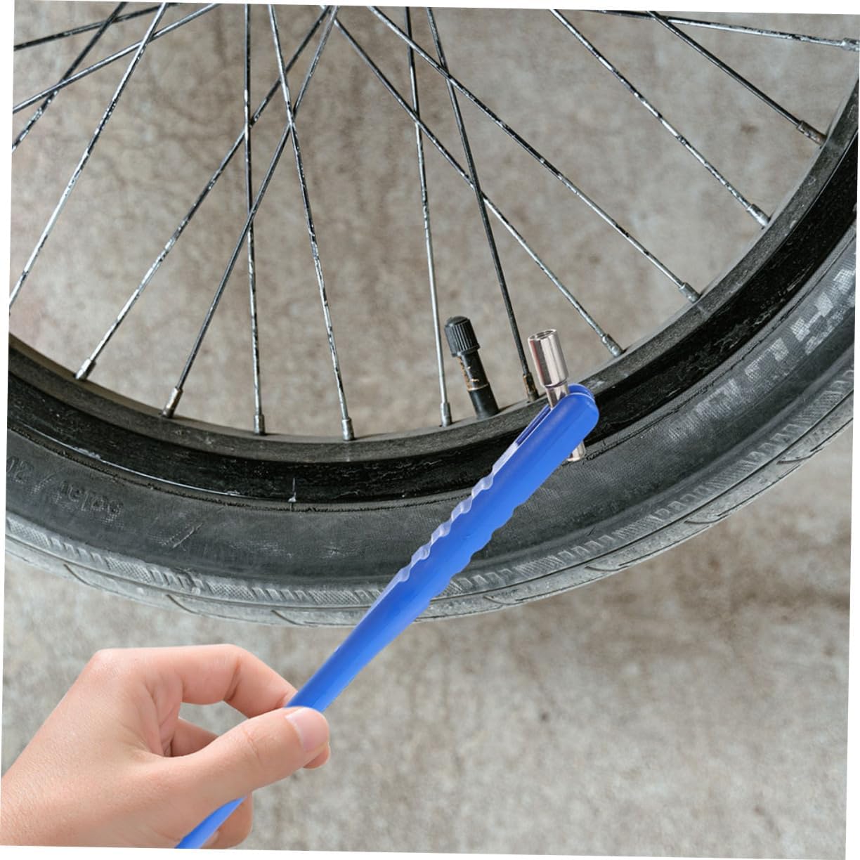 6pcs Valve Core Wrench Tool Stem Puller Tire Valve Stem Removal Tool Auto Installer