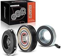 Vista 1 de A-Premium Kit de embrague de compresor de aire acondicionado compatible con Ford Edge 2019-2022 2.7L y Lincoln Nautilus 2019-2022 2.7L