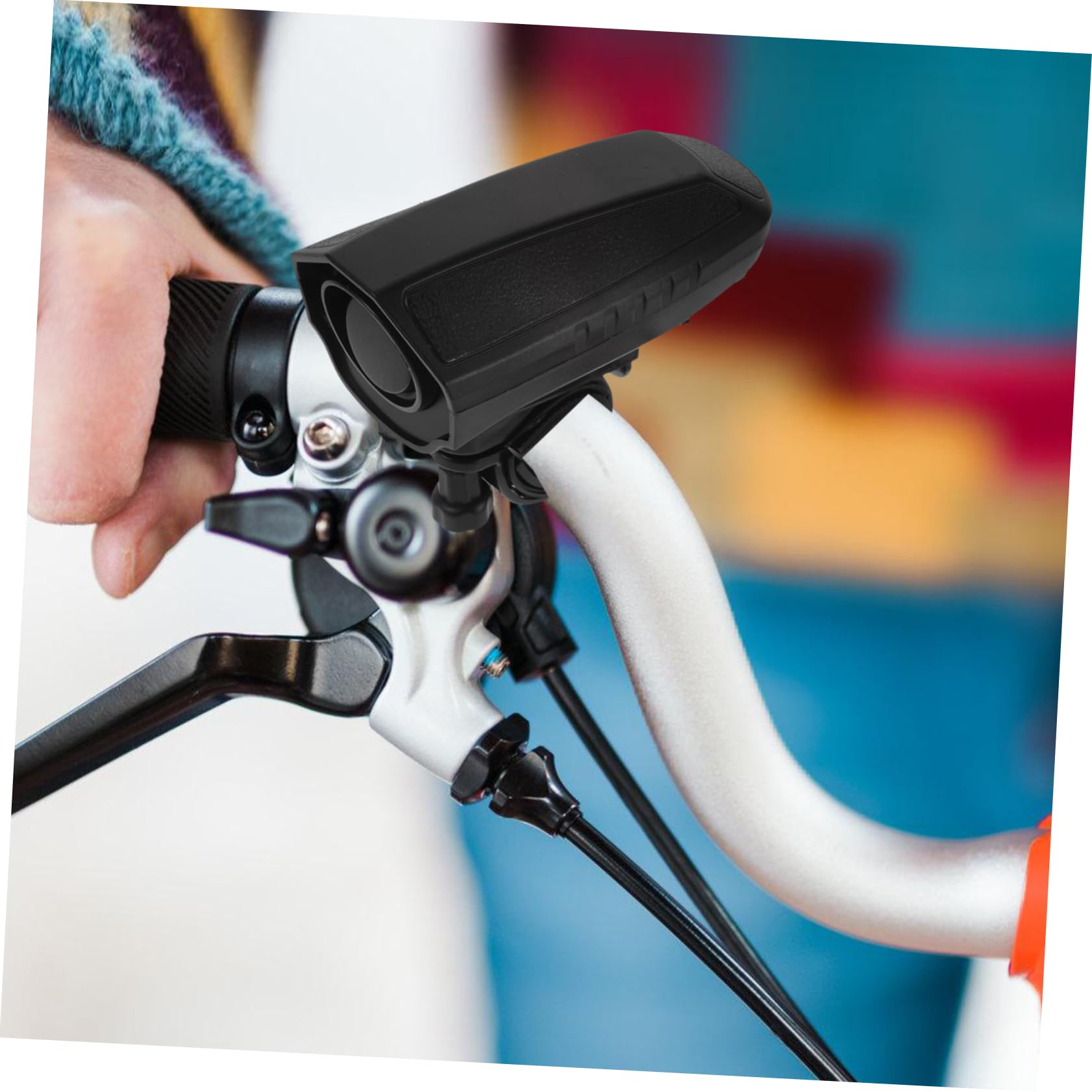 VANZACK Multi-Function Bicycle Horn Electric Horn for Bikes Loud Clear Sound Perfect Riding Supply for Adults Children