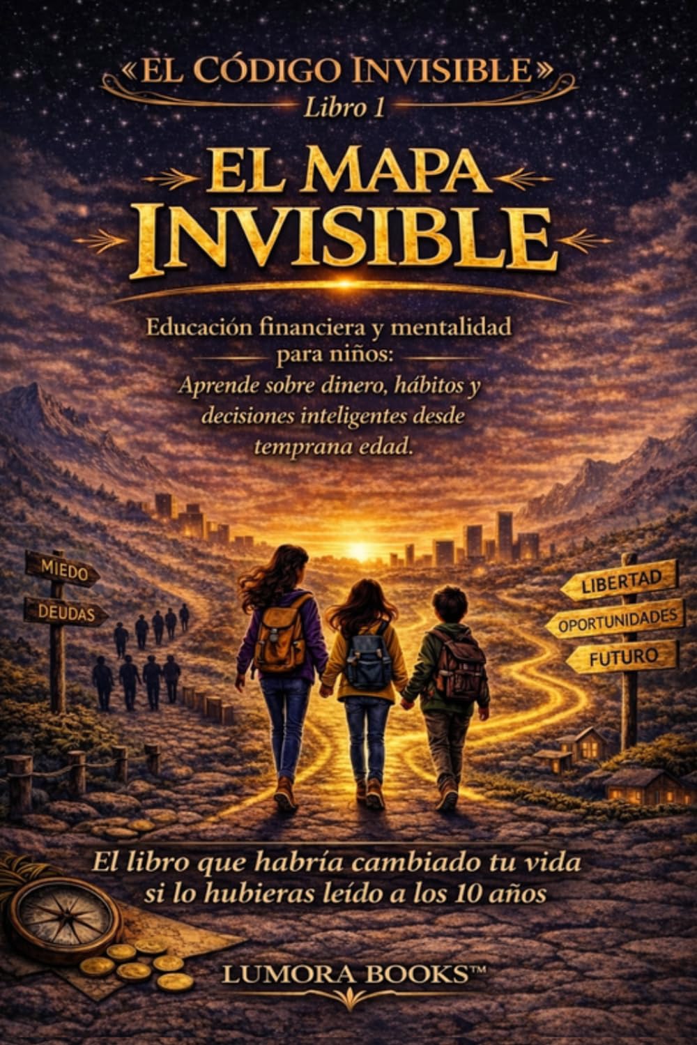 El Código Invisible: El Mapa Invisible: Educación financiera y mentalidad para niños: Aprende sobre dinero, hábitos y decisiones inteligentes desde temprana edad