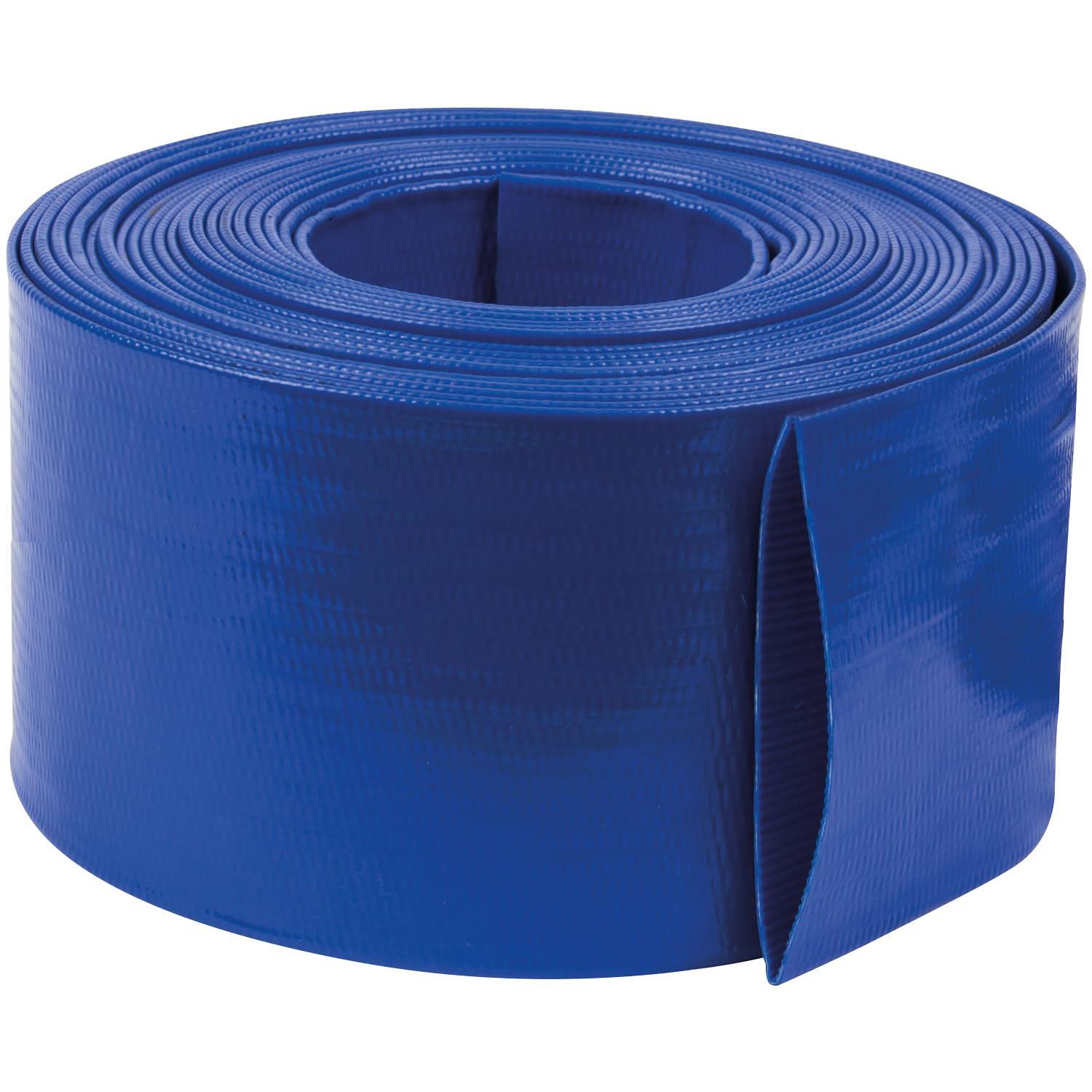 SIP 3" 10m Layflat Delivery Hose, PVC Water Pump Discharge Hose for Irrigation & Drainage